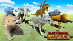 Beast Animals Kingdom Battle: Epic Battle - screenshot 2