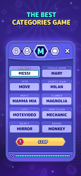 StopotS - The Categories Game - screenshot 1