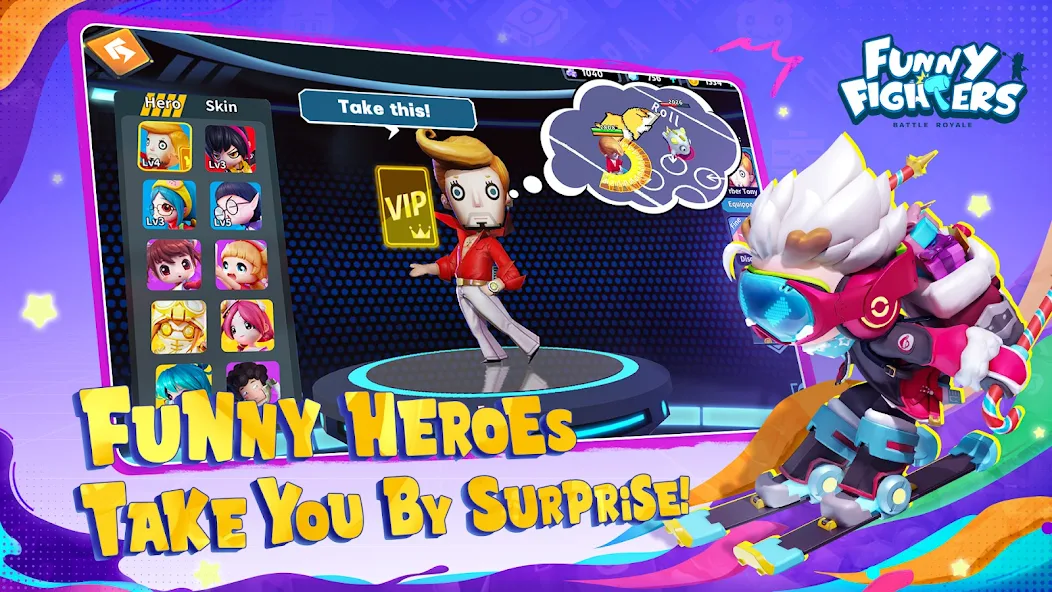 Funny Fighters: Battle Royale - screenshot 8