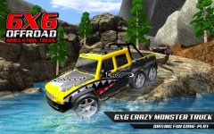 6x6 Spin Offroad Mud Runner Truck Drive Games 2018 - screenshot 3