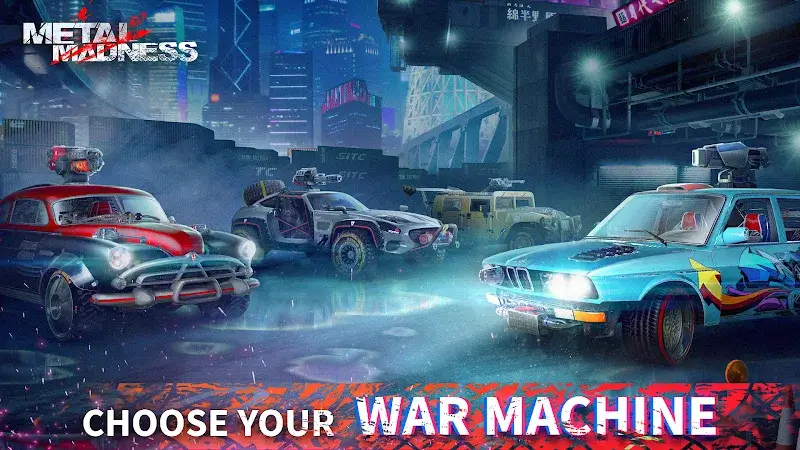 METAL MADNESS PvP Car Shooter - screenshot 4
