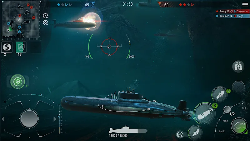 WORLD of SUBMARINES Navy PvP - screenshot 1