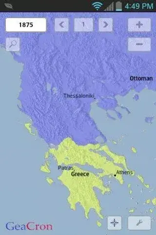 GeaCron History Maps - screenshot 1