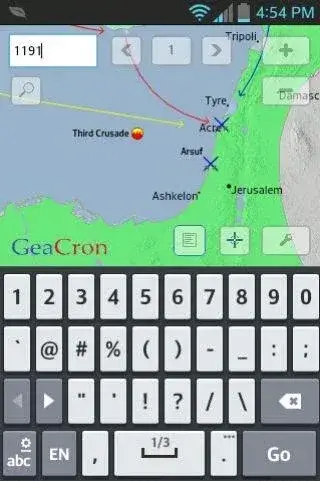GeaCron History Maps - screenshot 3