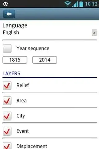 GeaCron History Maps - screenshot 5
