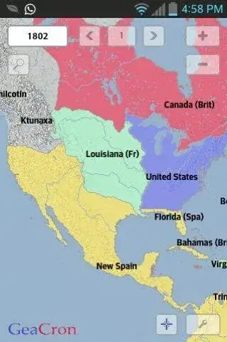 GeaCron History Maps - screenshot 6