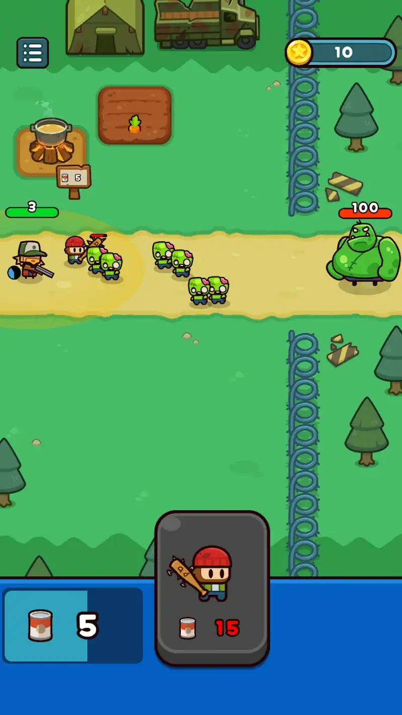 Evolution War  Zombie Defense - screenshot 1
