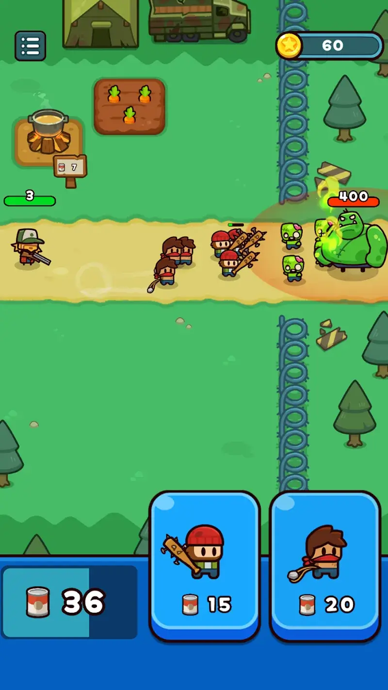 Evolution War  Zombie Defense - screenshot 2