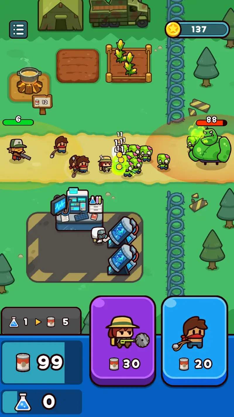 Evolution War  Zombie Defense - screenshot 4