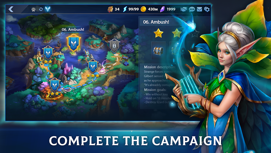 War Legends: RTS strategy game - screenshot 6