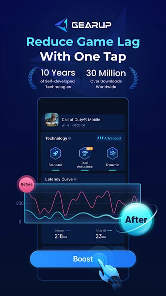 GearUP Booster - screenshot 1