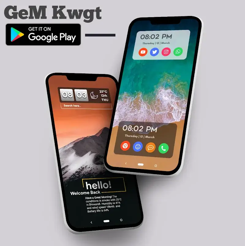 Gem KWGT - screenshot 2