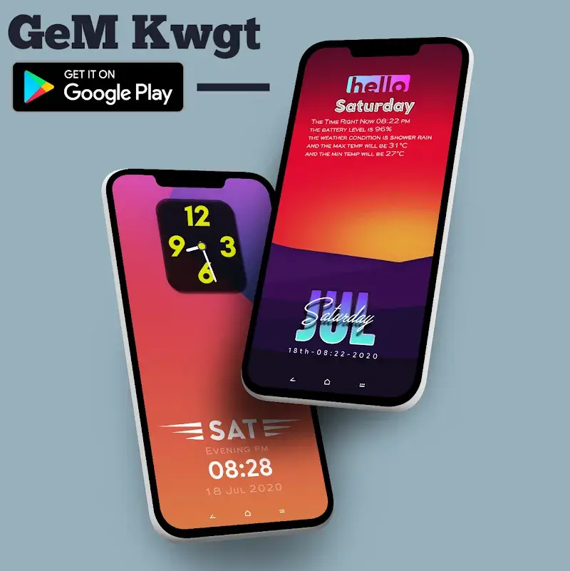 Gem KWGT - screenshot 6