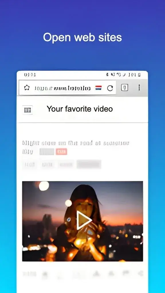 Unblock site VPN proxy browser - screenshot 1