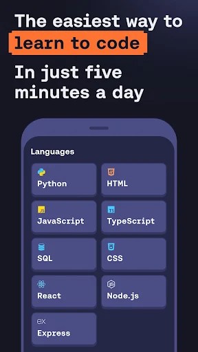 Mimo: Learn coding in JavaScript, Python and HTML - screenshot 1