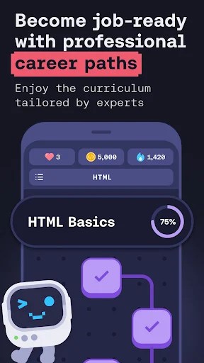 Mimo: Learn coding in JavaScript, Python and HTML - screenshot 5