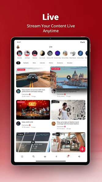 GETTR APK 1.77.1 for Android [Full Version] - screenshot 2