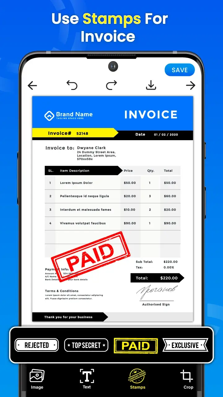 Stamp Maker Photos Watermark - screenshot 2
