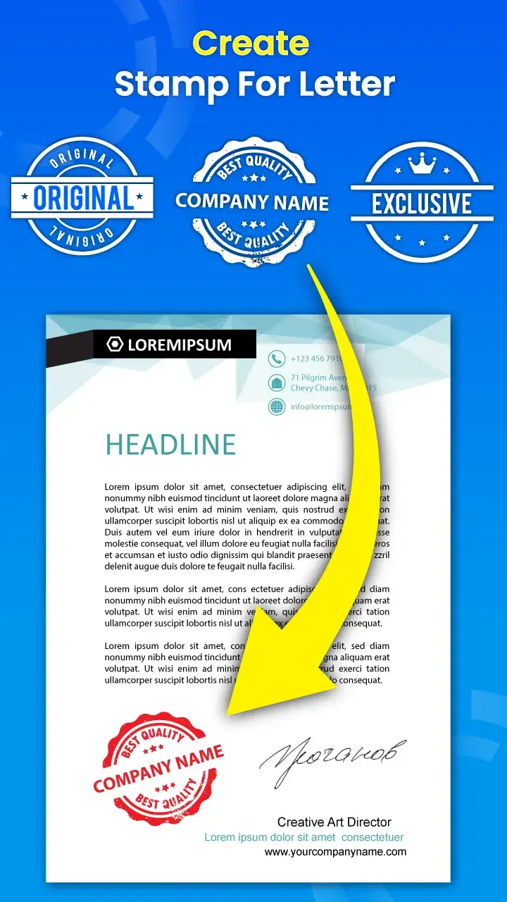 Stamp Maker Photos Watermark - screenshot 3