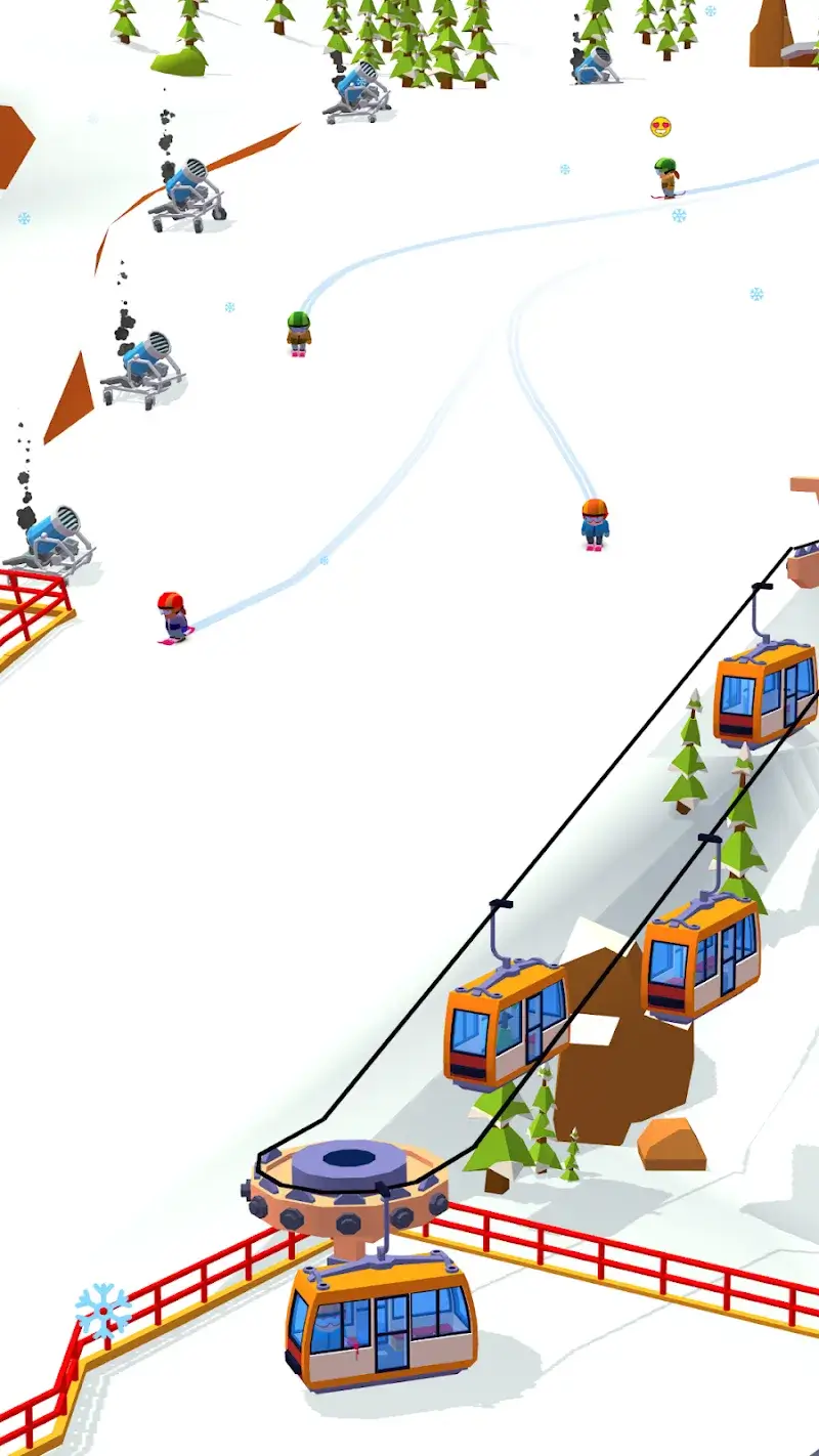 Ski Resort Idle Tycoon & Snow - screenshot 1
