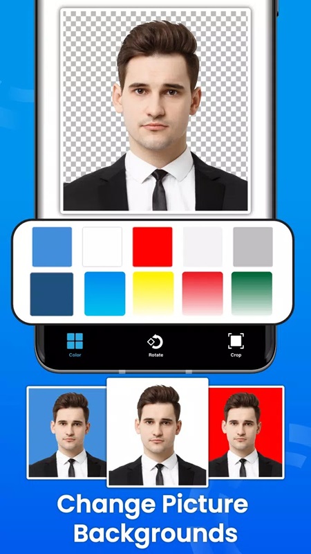 Passport Size Photo ID Maker APK - screenshot 3