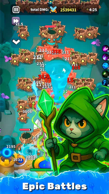 Archmagic Survivors Magic TD APK - screenshot 4