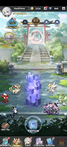 Girls Evo: Idle RPG - screenshot 4