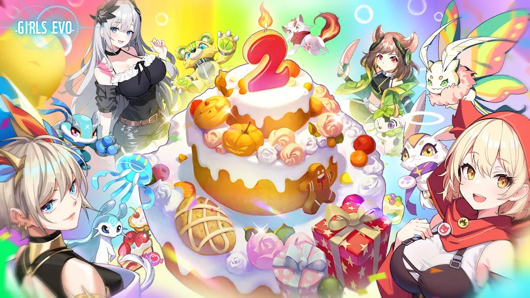 Girls Evo: Idle RPG - screenshot 5