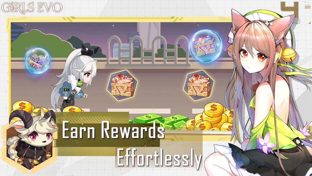 Girls Evo: Idle RPG - screenshot 9