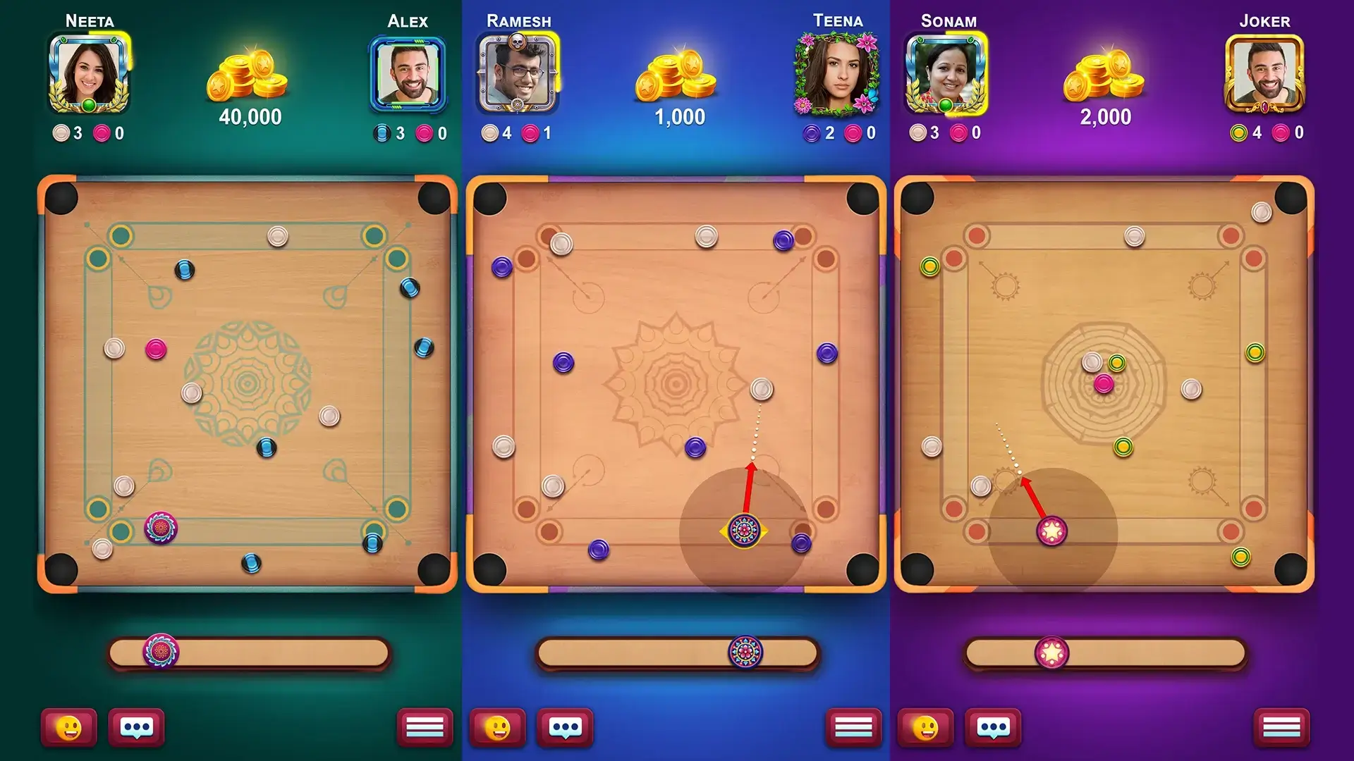 Carrom King - screenshot 1
