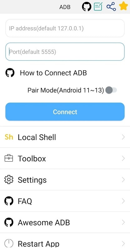 ADB Shell APK - screenshot 1