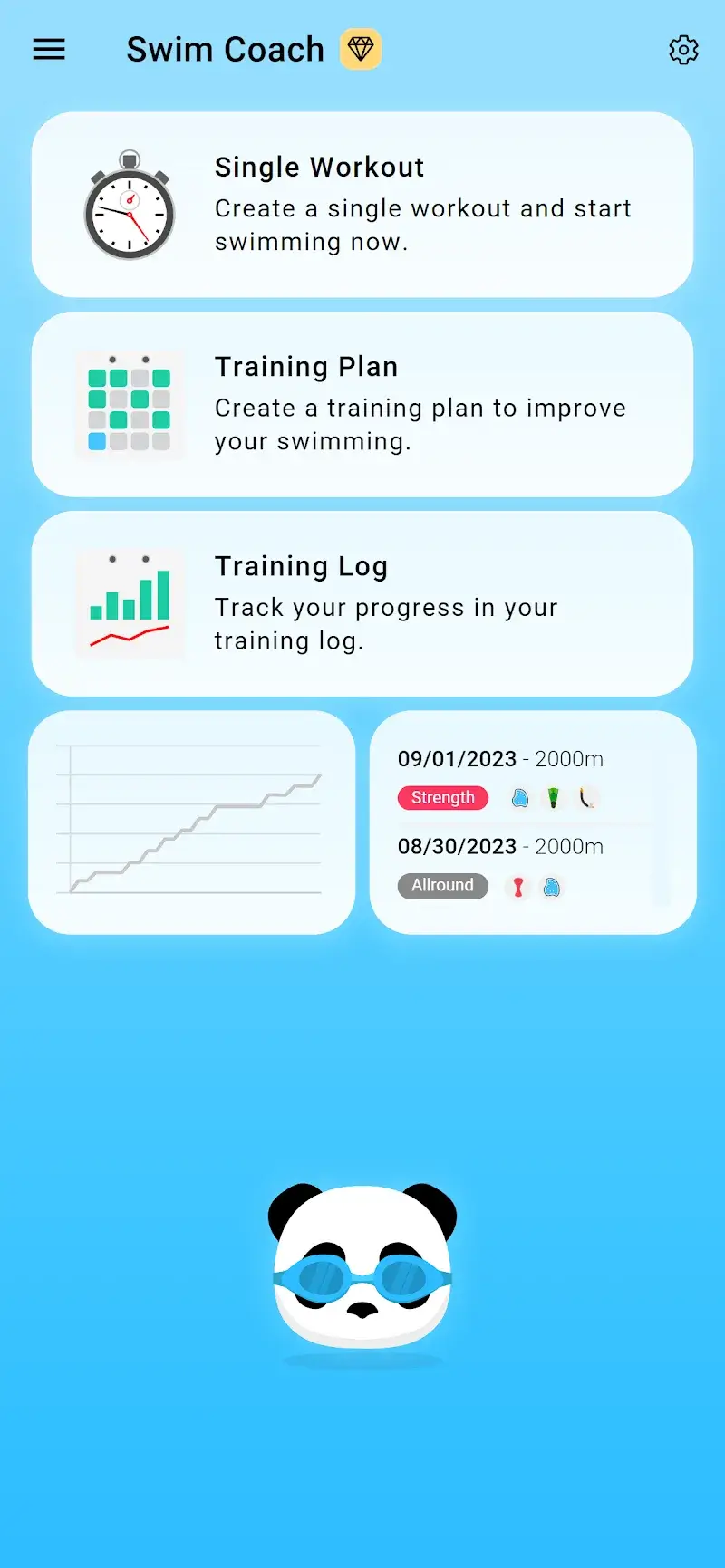 Swim Coach - screenshot 1