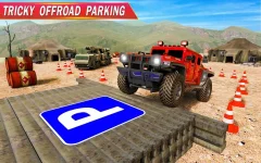 4x4 Prado Offroad Jeep Driving: Parking Games - screenshot 1