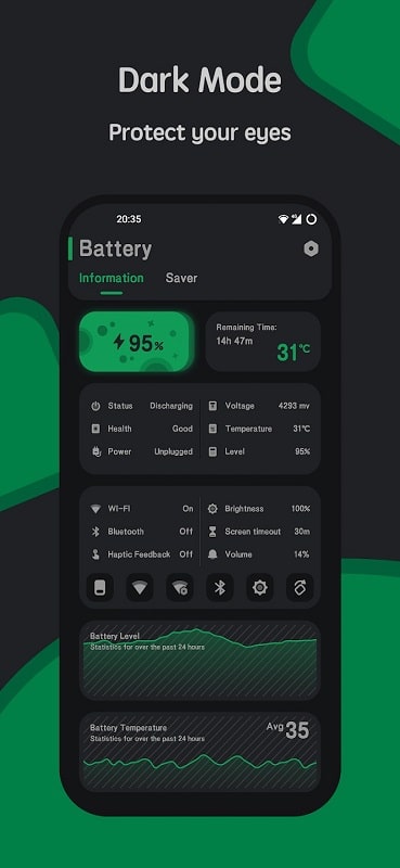 Battery manager and monitor APK - screenshot 3