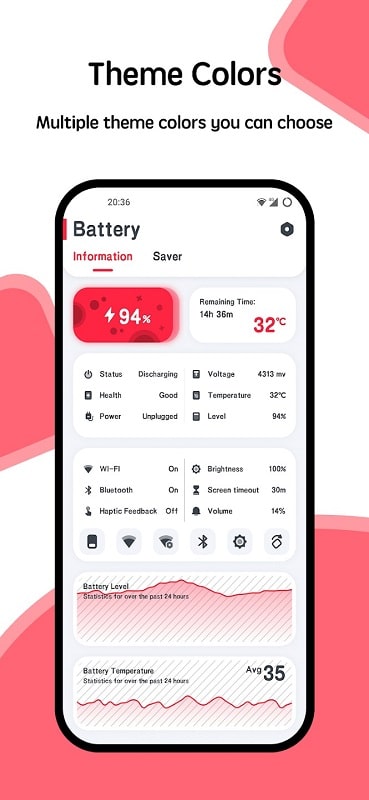 Battery manager and monitor APK - screenshot 4