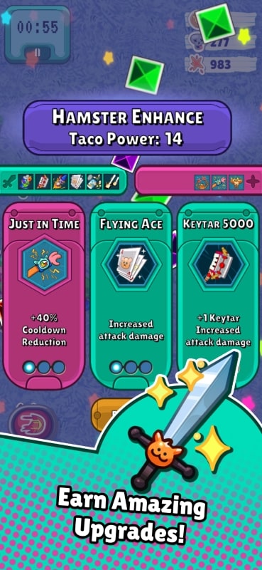 Taco Hamster Hero APK - screenshot 3
