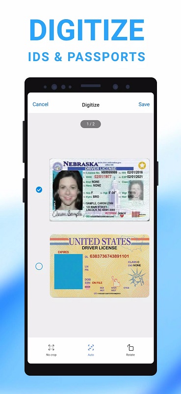 Mobile Scanner App - screenshot 3