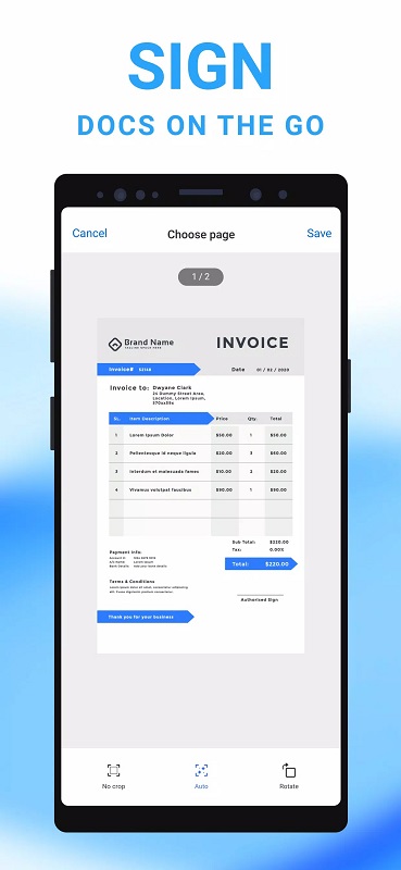 Mobile Scanner App - screenshot 4