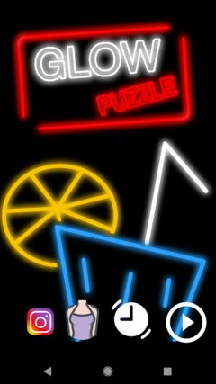 Glow Puzzle - Connect the Dots - screenshot 1