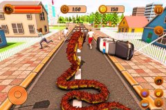 Furious Anaconda Dragon Snake City Rampage - screenshot 1