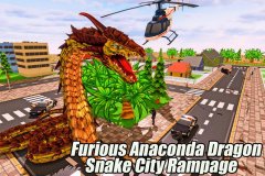 Furious Anaconda Dragon Snake City Rampage - screenshot 3
