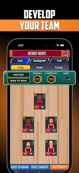 Ultimate Basketball General Manager - Sport Sim - screenshot 10