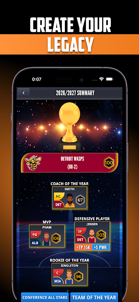 Ultimate Basketball General Manager - Sport Sim - screenshot 14