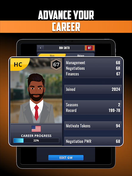 Ultimate Basketball General Manager - Sport Sim - screenshot 20