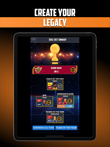 Ultimate Basketball General Manager - Sport Sim - screenshot 21