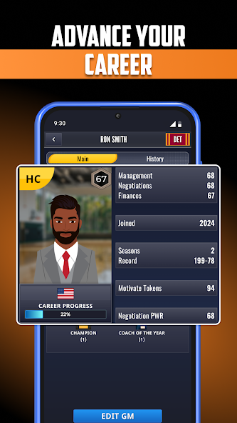 Ultimate Basketball General Manager - Sport Sim - screenshot 6