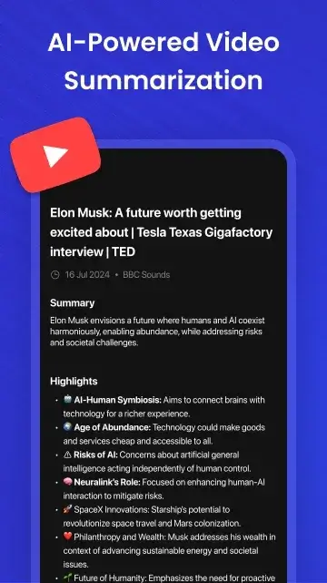 Summarify - screenshot 1