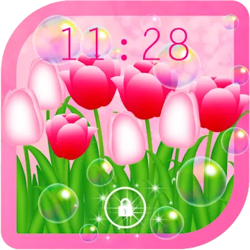 Flowers Tulips Live Wallpaper - app icon