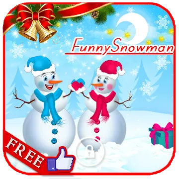 Funny Snowman LWP MOD APK icon