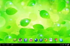 Spring Leaves Live Wallpaper - screenshot 1